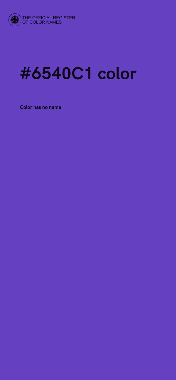 #6540C1 color image