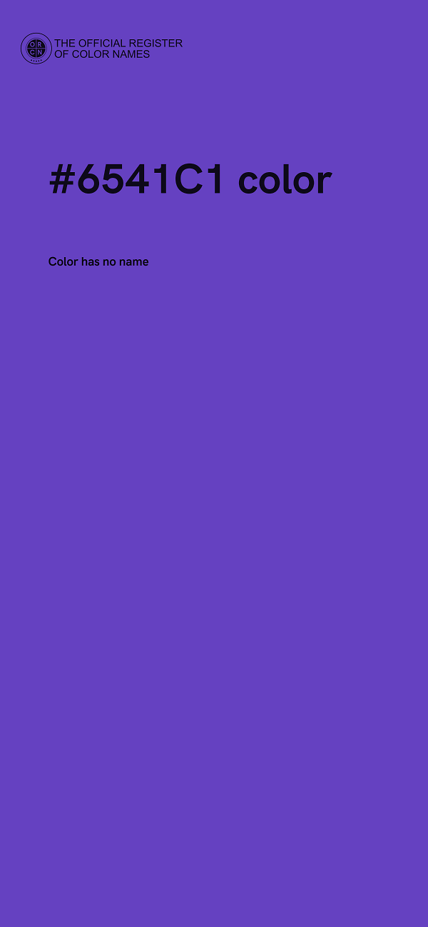 #6541C1 color image