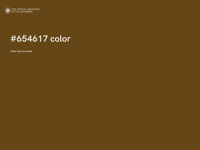 #654617 color image