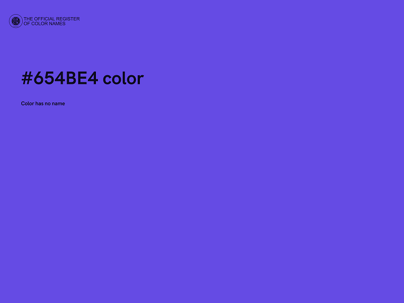 #654BE4 color image