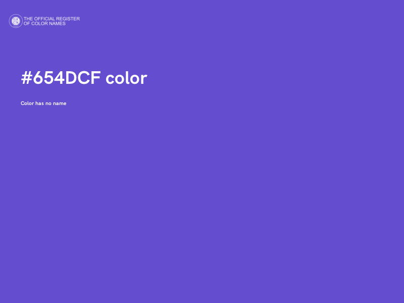 #654DCF color image