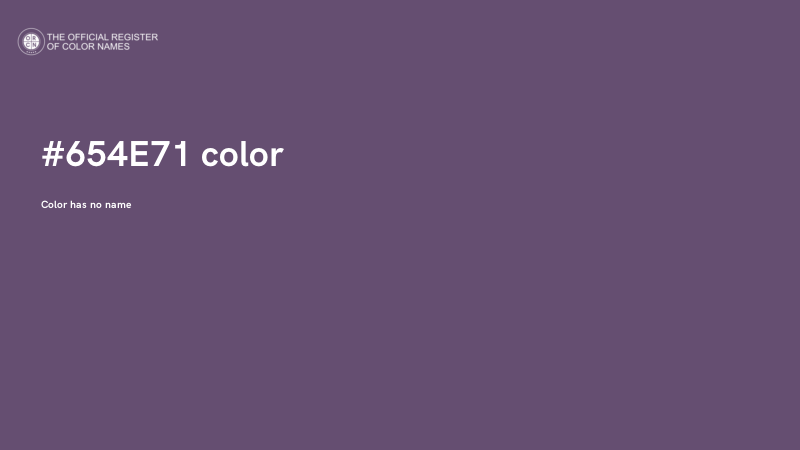 #654E71 color image
