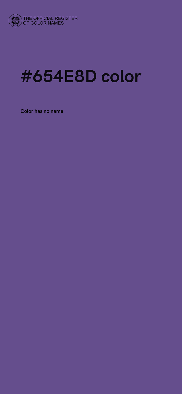 #654E8D color image