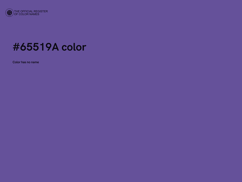 #65519A color image
