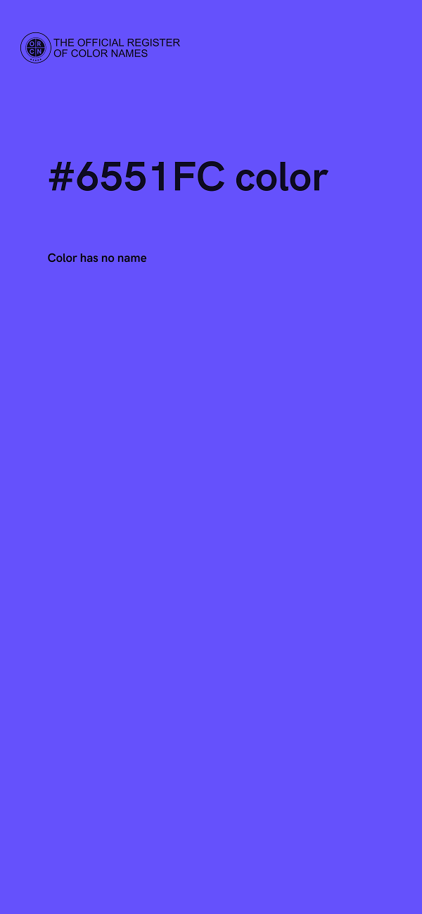 #6551FC color image