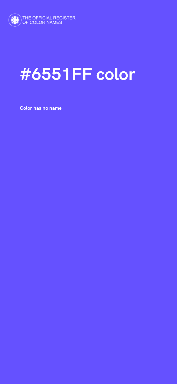 #6551FF color image