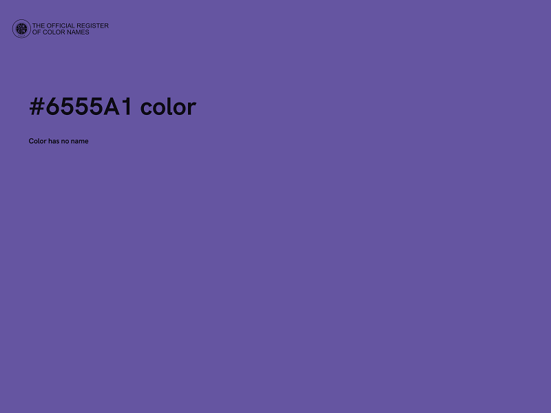 #6555A1 color image