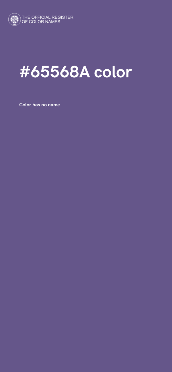 #65568A color image
