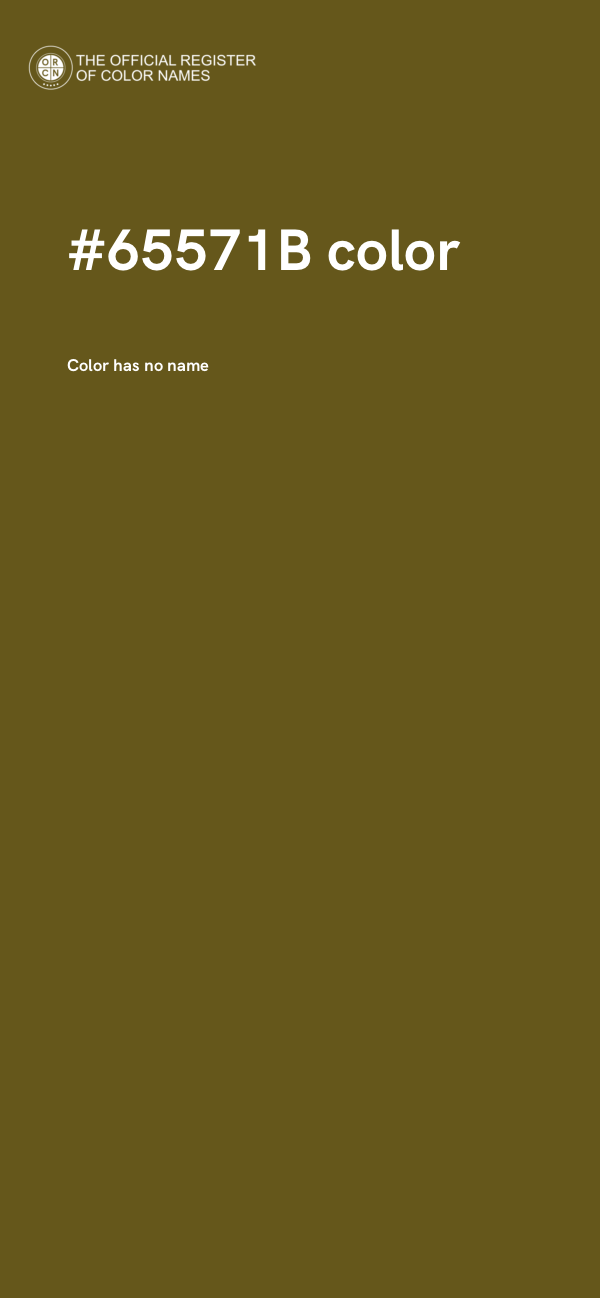 #65571B color image