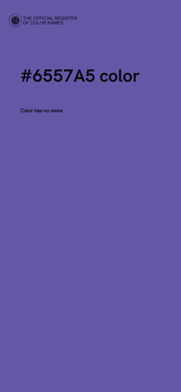 #6557A5 color image