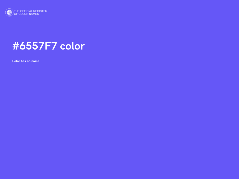 #6557F7 color image