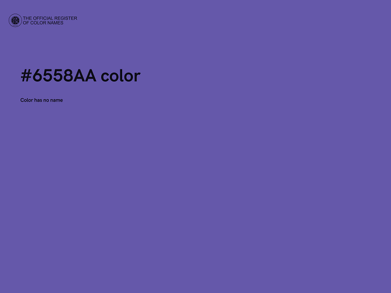 #6558AA color image