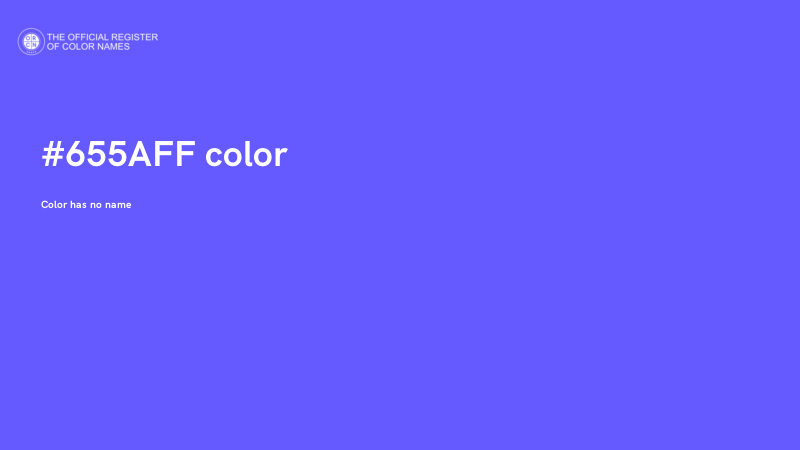 #655AFF color image