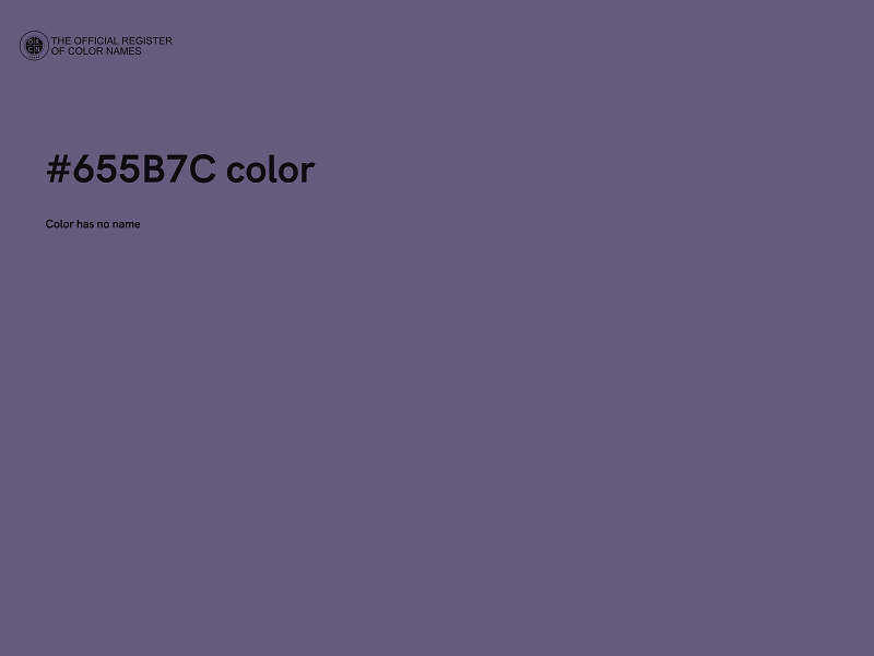 #655B7C color image