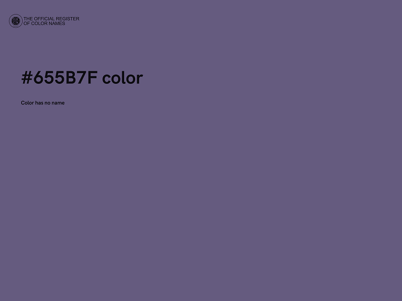 #655B7F color image