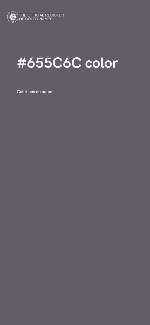 #655C6C color image