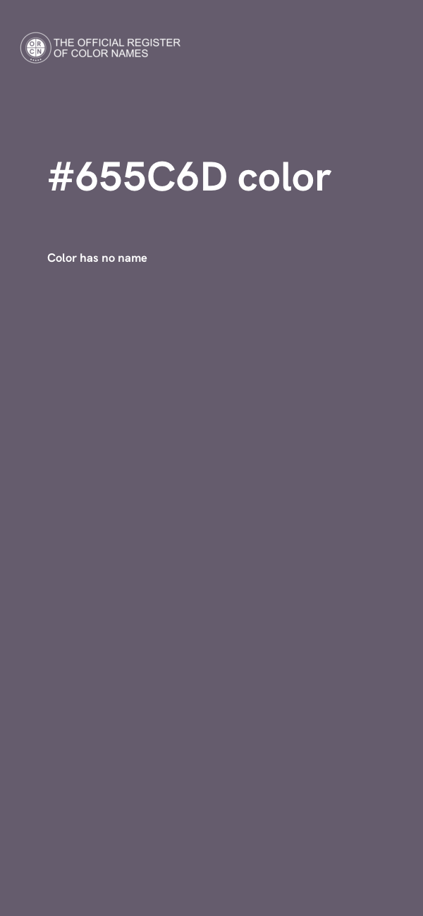 #655C6D color image