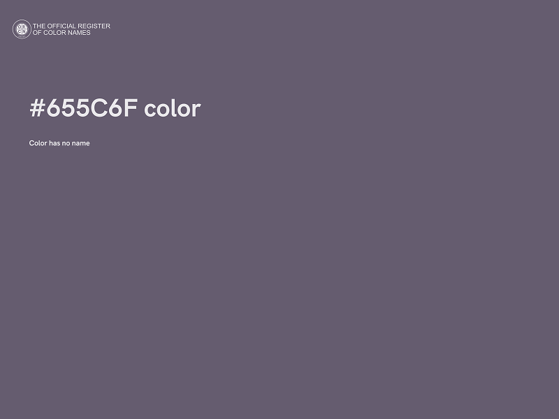 #655C6F color image