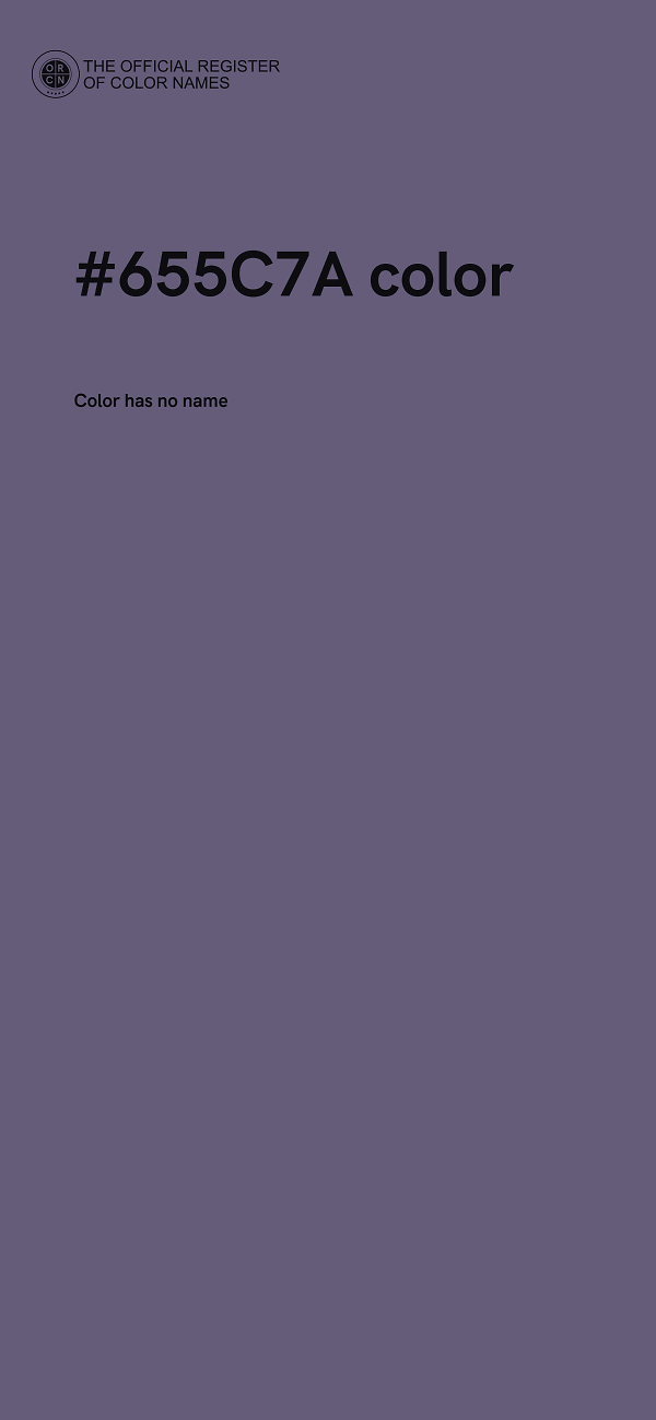 #655C7A color image