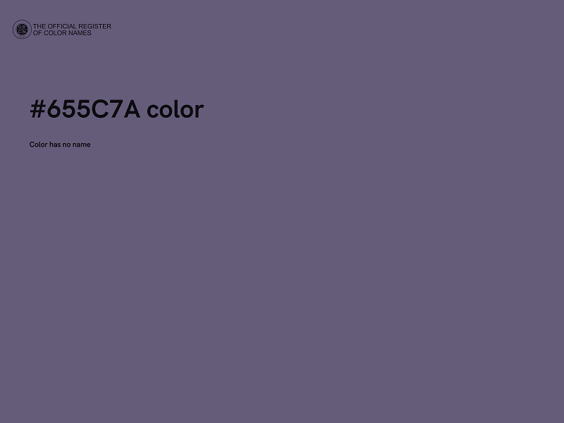 #655C7A color image