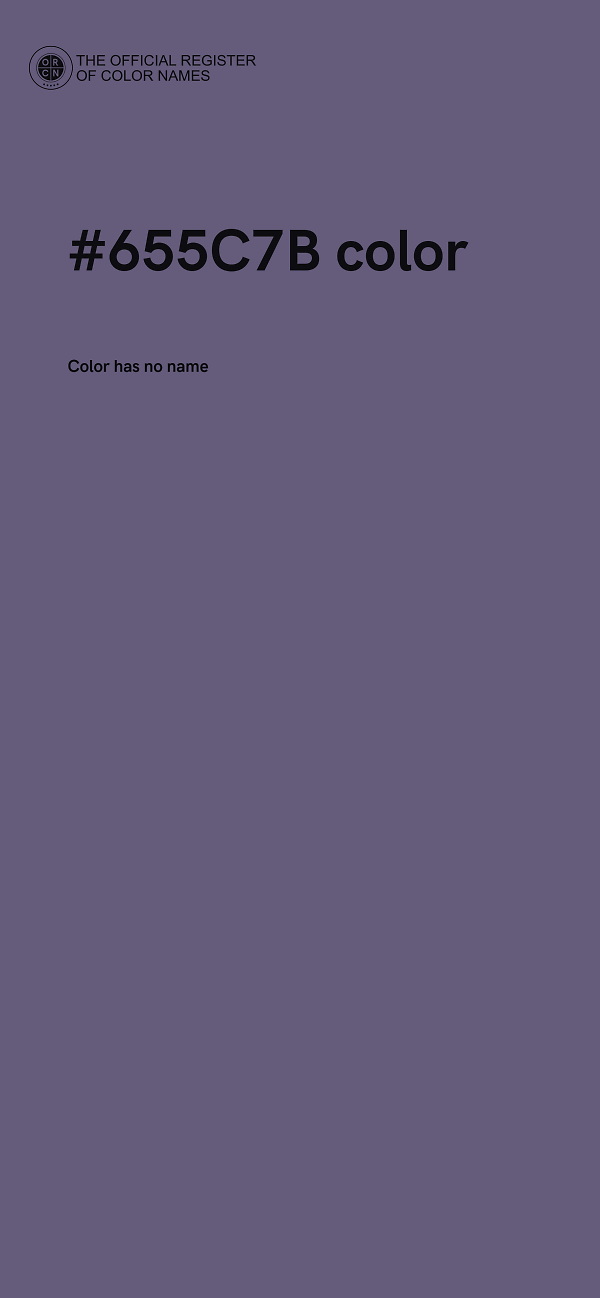 #655C7B color image