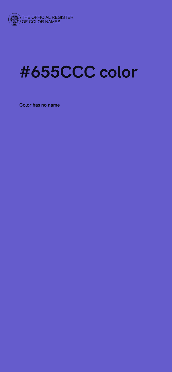 #655CCC color image