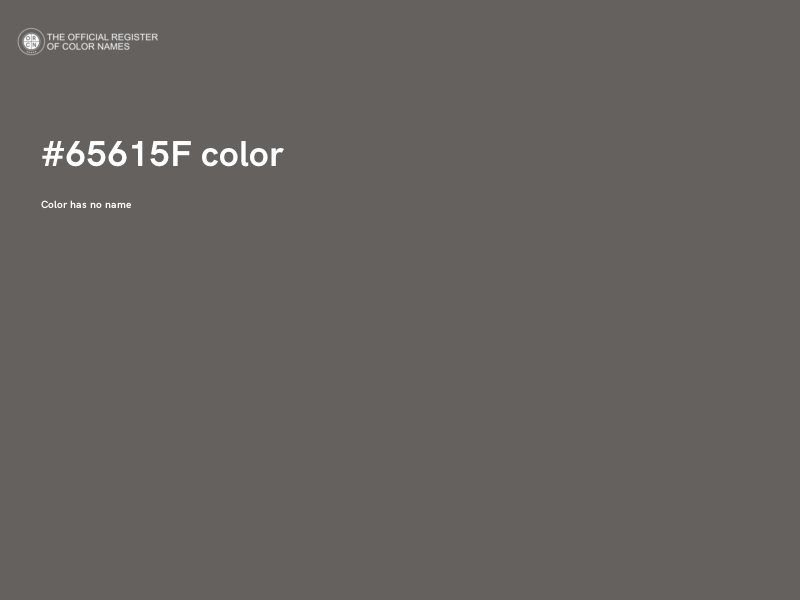 #65615F color image