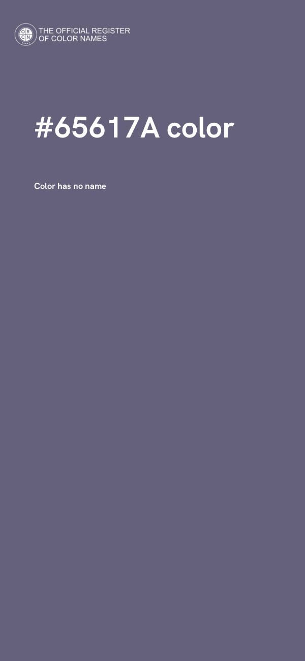 #65617A color image