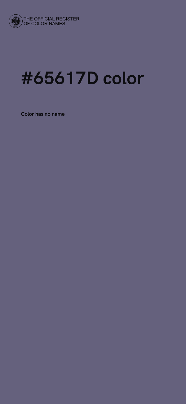 #65617D color image