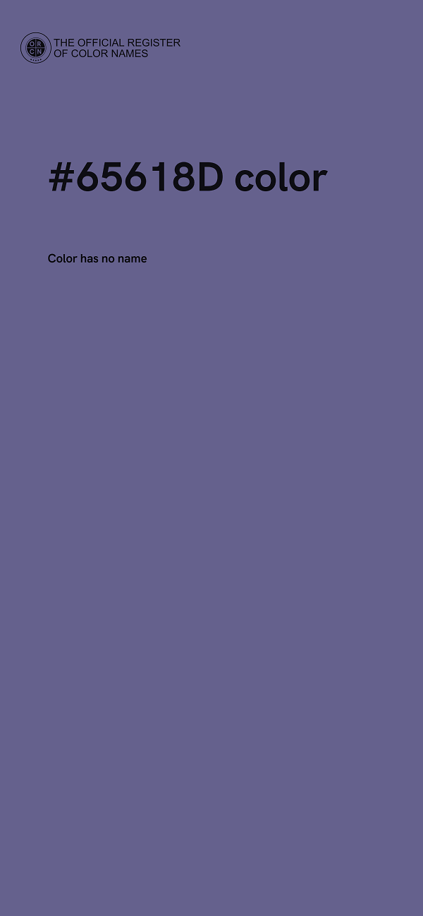 #65618D color image