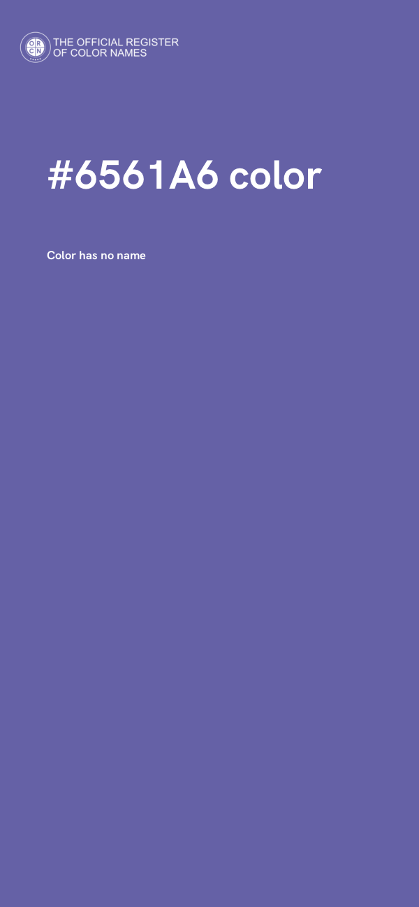 #6561A6 color image