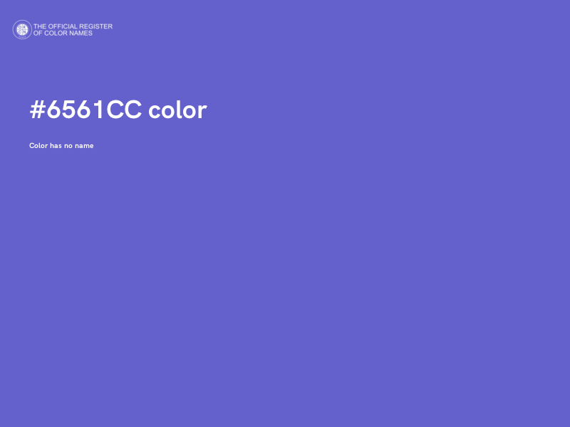 #6561CC color image
