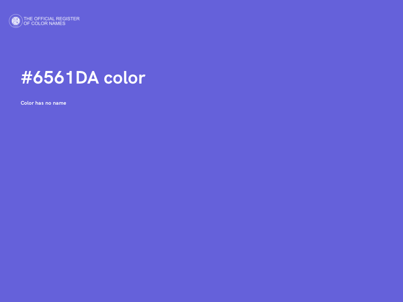 #6561DA color image