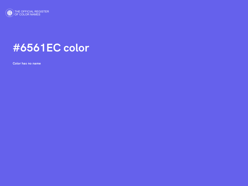 #6561EC color image