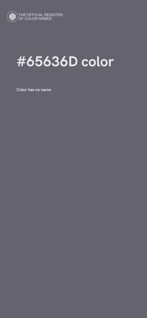 #65636D color image