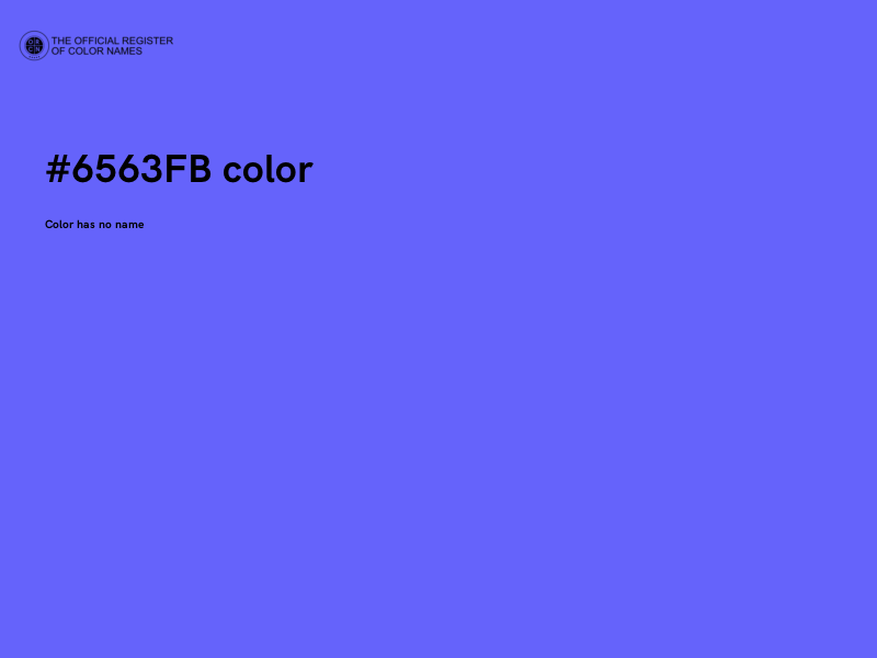 #6563FB color image
