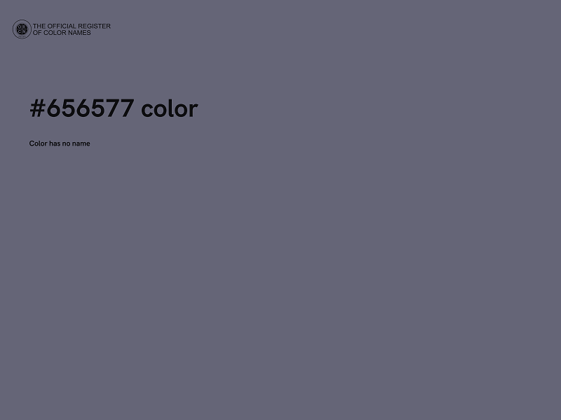 #656577 color image