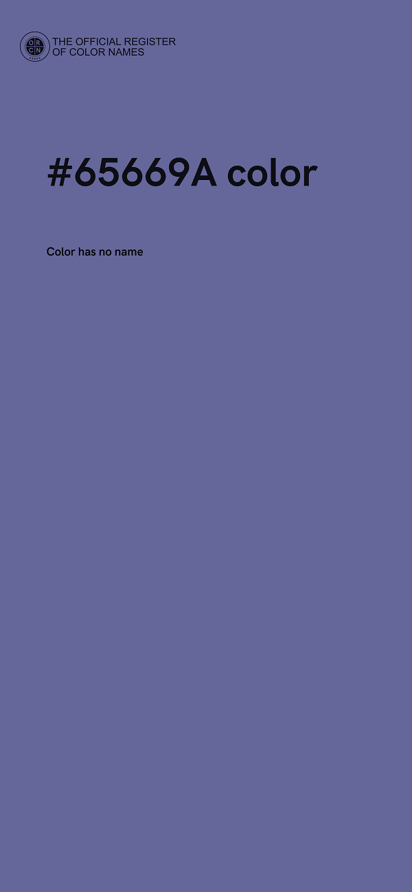 #65669A color image