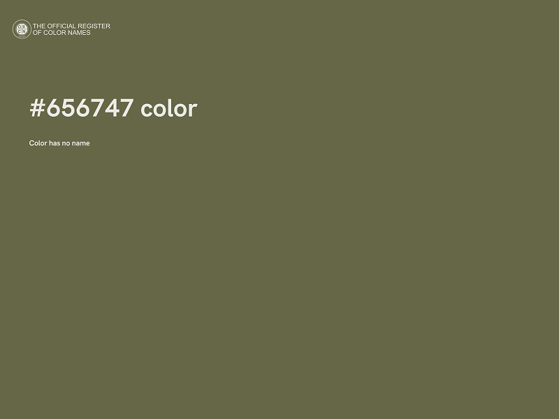 #656747 color image