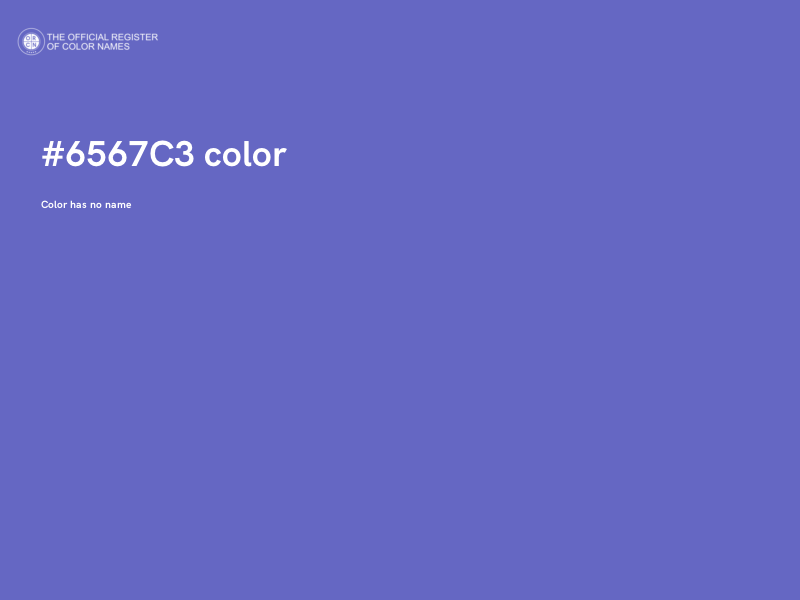 #6567C3 color image