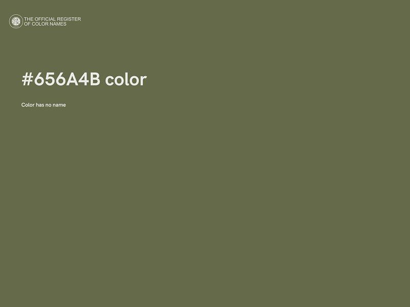 #656A4B color image