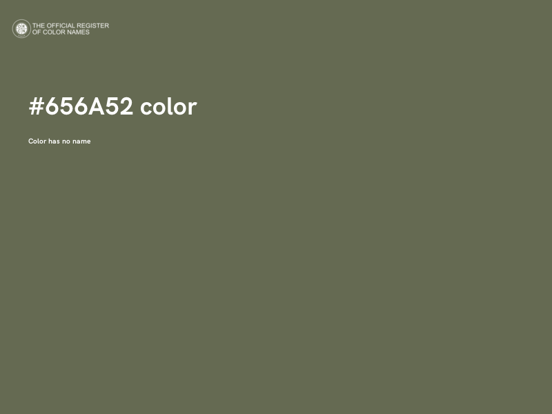 #656A52 color image