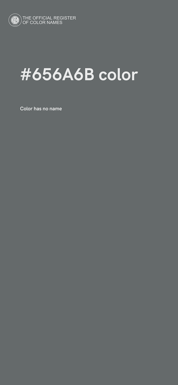 #656A6B color image