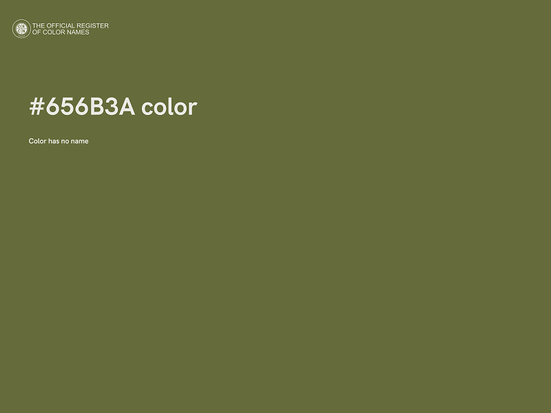 #656B3A color image