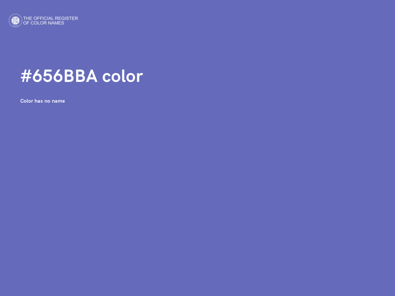 #656BBA color image