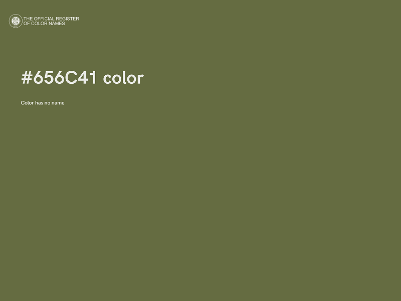 #656C41 color image