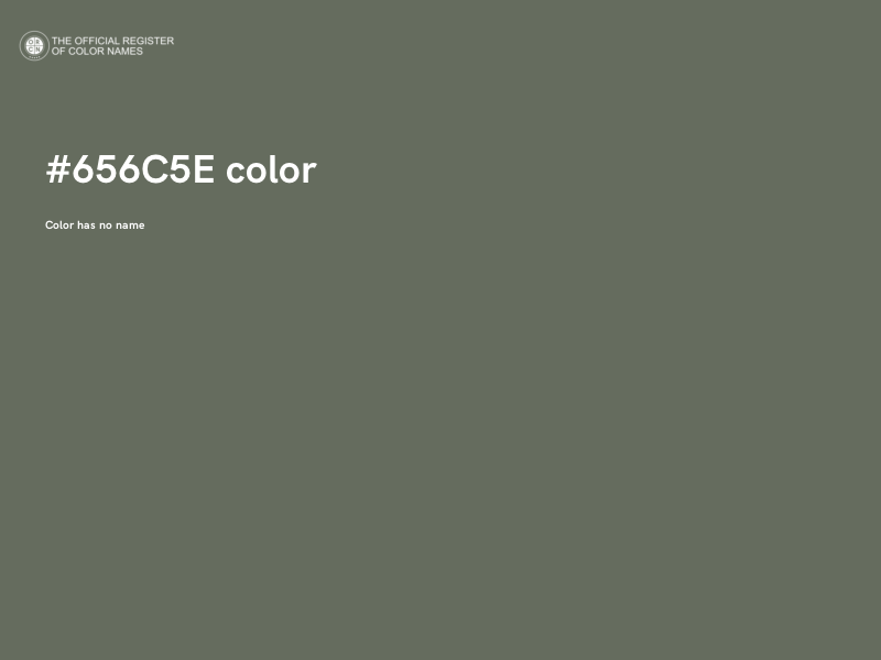 #656C5E color image