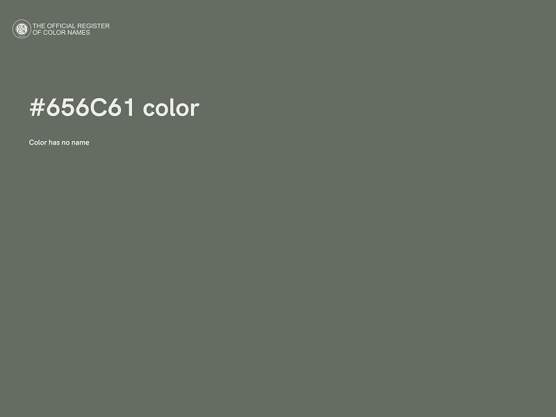 #656C61 color image