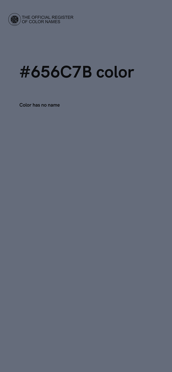 #656C7B color image
