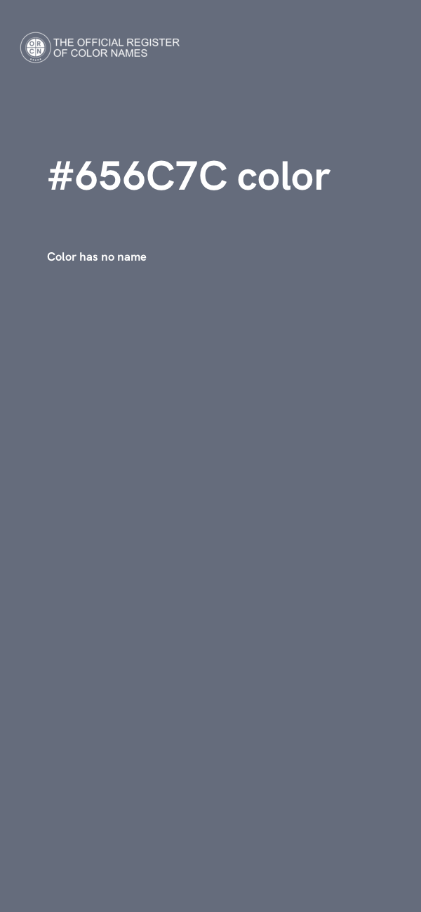 #656C7C color image